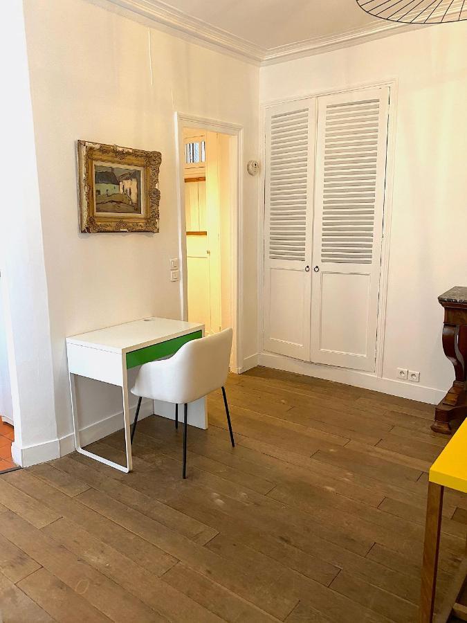 Real Parisian Apartment With 2 Bedrooms And Ac Bagian luar foto