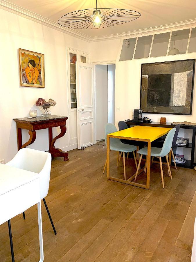 Real Parisian Apartment With 2 Bedrooms And Ac Bagian luar foto