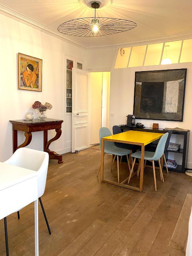 Real Parisian Apartment With 2 Bedrooms And Ac Bagian luar foto